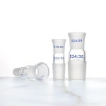 유리 확대 어댑터 14/19/23/24/26/29 ~ 19/26/24/29/32/34/35/40/38//50/42Lab 화학 제품 : cheum