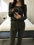 [당일출고] Stripe Two Way T (2color) : 아월 Our