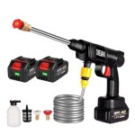 고압세차기 컴팩트 및 경량 휴대용 무선 세차 장치, 어디서나 쉽게 청소 : 코렉스 글로벌