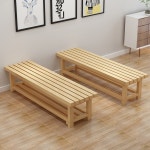 찜질방 긴의자 스툴 평상 온천 원목 웨이팅 사우나 목욕탕 대기실 1 사이즈 맞춤 촬영 : 길버트스토어