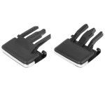 Toyota Corolla 2009-2013 용 2 Pcs 에어 벤트 아울렛 탭 클립, 조정 버클 키트, 앞 좌측우측 및 프론트 센터 : Lentos