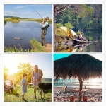 로드 홀더가 있는 X 위한 스트라이크 파티오, 의자, 얼음 낚시 조절 다리 얼음 잔디밭, 낚시를 가능한 정원 보관 의자 쿨러백과 접이식 가방, 낚시... 