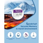 SDXC 메모리 카드 32GB 5팩, 어댑터 Speederlash TF 카드, 90MB/s 읽기 속도, U1 A1 등급 32GB : superive