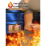 로즈마리 키스 스웨트 허리 트레이너 여성 벨트 운동 신셔 트리머 바디 셰이퍼 거들 스포츠 사우나 슈트 Black Small : 오더스팟