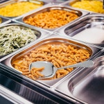 IMIEA 삽 모양 서빙 스푼 18/10 스테인리스 스틸 뷔페 테이블스푼, 9.4인치 : 월드바스케