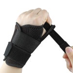 티엔히이 엄지 보조기 관절염 통증 지지를 위한 오른손 또는 왼손용 스피카 부목 손목 터널 완화를 트리거 안정제 건염 염좌 검은색 Black... 