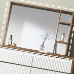 G4145 원목 화장대 거울 1000 1color : 영점일톤