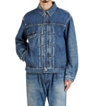 논네이티브 nonnative TRUCKER BLOUSON COTTON 11.5oz DENIM VW LIGHT WITH WINDSTOPPER 25AW NN-J4702 : 슬로우코드 도쿄