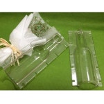 와인병 모양의 플라스틱 투명 양초 금형 비누 공예 만들기 : 마스 코리아