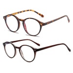 남성용 글레이모어 블루 라이트 글래스, 빈티지 원형 프레임 컴퓨터 안경 : 클레린샵