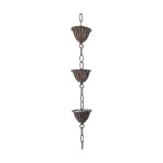 레인체인 빗물받이 한옥 장식 주택 처마 지붕 인테리어 : 투에노바