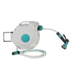 30M 맞춤형 벽걸이형 접이식 고압 호스 릴 공기/물 35피트 : 베스트321와이