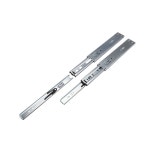 Kimdot 25.4cm(10인치) 부드럽게 닫히는 서랍 슬라이드 1쌍(2개) 러너 볼 베어링 3겹 풀 익스텐션 튼튼한 캐비닛 서랍 슬라이드 사이드 마운트... 
