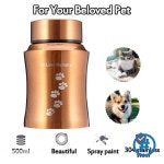 금/은 나무 스테인레스 스틸 항아리 애완 동물 개 고양이 새 마우스 화장 유골 기념품 관 : 모들라인03