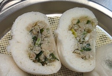 [강남손만두찐빵]-고기듬뿍 수제손왕만두 : 강남손만두찐빵