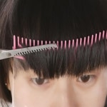 셀프 헤어컷 앞머리 자르기 도구 헤어커팅 헤어아이템 머리손질 미용소품 가정미용 휴대소품 편리미용 셀프미용 헤어소품 : 구쁠