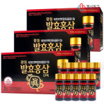 광동 발효홍삼진액 100ml 30병 피로 홍삼 약국드링크 선물 음료 : 헬시링크