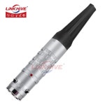 LEMO FGG 0L 1L 2L 3L 시리즈 4 5 6 7 8 10 핀 푸시풀 래칭 원형 커넥터 호환 : 태창엠알오4