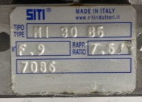 MI30 9파이 사각 플렌지 중공축 SITI 웜 기어 무도장 시티 : 주식회사 한일모텍