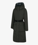 NEPA 네파 여성 딥카키 후드벨트 롱 패딩 자켓 코트형 기능성 구스다운 점퍼 : 앨리스  상점