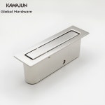 KAWAJUN 가와준 PC-423XN 엣지플손잡이 새틴니켈 측면 매입 고구찌 목문 슬라이딩 : 아워홈컴퍼니
