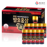 광동 발효홍삼진액 100ml 10병 피로 홍삼 약국드링크 선물 음료 : 헬시링크