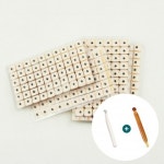 귀침스티커 이어테라피 패치 혈자리 이혈스티커 귀 지압봉 600P : 키키와지지상점