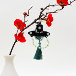 나전칠기 자개 공예 전통 갓 키링 만들기 UV 램프 포함 4인 diy 체험 키트 아크릴 자개틀 : 릴리몰리