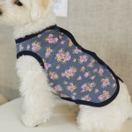 할미꽃 순면 김장 조끼 입기편한 국산 강아지옷 루나몽 애견 반려견 수면 실내 외출복 잠옷 : Lunamong