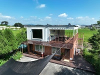 김포 교회 2층 컨테이너하우스 넓은 테라스 사무실 사용 가능 : 금성K 컨테이너 하우스