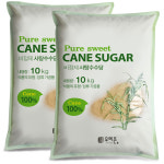 우리존 비정제 사탕수수당 20kg (비포) / 비정제 원당100% 정제하지않은 비정제설탕 : 우리존농산