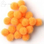 생활방 퐁퐁 10mm 주황 색깔폼폼이 어린이집만들기재료 : 생활방