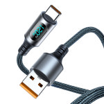 로라티오 LED 고속충전 케이블 USB AtoC 120W 1M : 로라티오