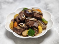 1+한우찜갈비(1kg) 한우 본갈비 소갈비찜 : 한우가참하누.참한우.