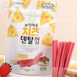 생활방 강아지 간식 치즈덴탈껌 딸기100g 애견식품 반려견껌 : 생활방