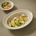 윤도자기 코지 국산 오발볼 타원 샐러드볼 : 윤도자기 연구소