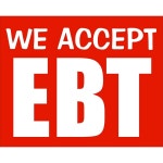 LPF USA EBT 스티커(비즈니스 윈도우 데칼 일렉트로닉)를 받습니다 : 딥블루오션뷰