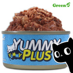 야미야미 플러스 길냥이 고양이 간식 캔 글루코사민, 80g, 1개 : 신묘한냥이