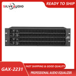 GAX-2231 프로페셔널 EQ 이퀄라이저압축 리가 포함된 듀얼 31밴드그래픽 프로페셔널 이퀄라이저튜닝 이퀄라이저 : 루카스월드