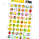 생활방 그림 스티커 식물나라 6장 키즈스티커 유치원꾸미기 : 생활방