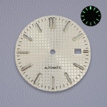31 8mm S 로고 오크 다이얼 35/ 36/7S/4R 무브먼트 녹색 빛나는 시계 수정 수리 액세서리 DS-U3 N12 S Dial : 2020cp