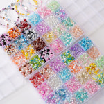 시드비즈 혼합세트 12색세트 24색세트 악세사리 비즈공예 재료 팔찌 목걸이 쥬얼리 만들기 : 랄라 리본