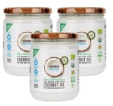 어니스트코리아 유기농 엑스트라버진 코코넛오일 500ml 3개 : 원라이브:쇼핑몰