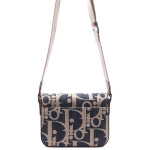 25FW 남성 오블리크 데님 자카드 새들 크로스백 (1ADPO398ROM H567 25F) : 유니코 셀렉트샵