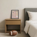 남자 침실을 위한 하우스 앤 휴즈 스포츠 룸 데코 - 청소년을 농구 및 축구 데코, 게임 룸을 멋진 포스터 (축구, 8x10, 프레임 없음) : 후아후아랜드