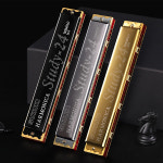 SUZUKI 하모니카 트레몰로 스터디 24 C 키 5 컬러 버전 폴리포닉 하모니카 스터디-24 트레몰로 24 C 키 일본 : 루카스월드