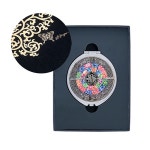 [판촉상품]원2형 소 자개 양면거울 (x 50개 묶음) : THE 기프트