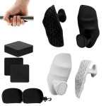 그립, 고무 짐 웨이트 팅 미끄럼 방지 운동 그립, 짐 트레이닝 및 운동용 짐 그립 패드, 웨이트 팅, 덤벨, 손바닥 보호 및 땀 배출 방지 : 더드림인