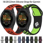 가민 포러너 265 55 965 165 베누 3S/3/2 액티브 6, 6-5용 18/20/22mm 실리콘 스트랩/밴드 : 비소피17
