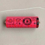 UR18500L/Y 배터리 브라운 시리즈 5 7 8 9 5671 720s-4 760CC 면도기 : 유엔케이몰